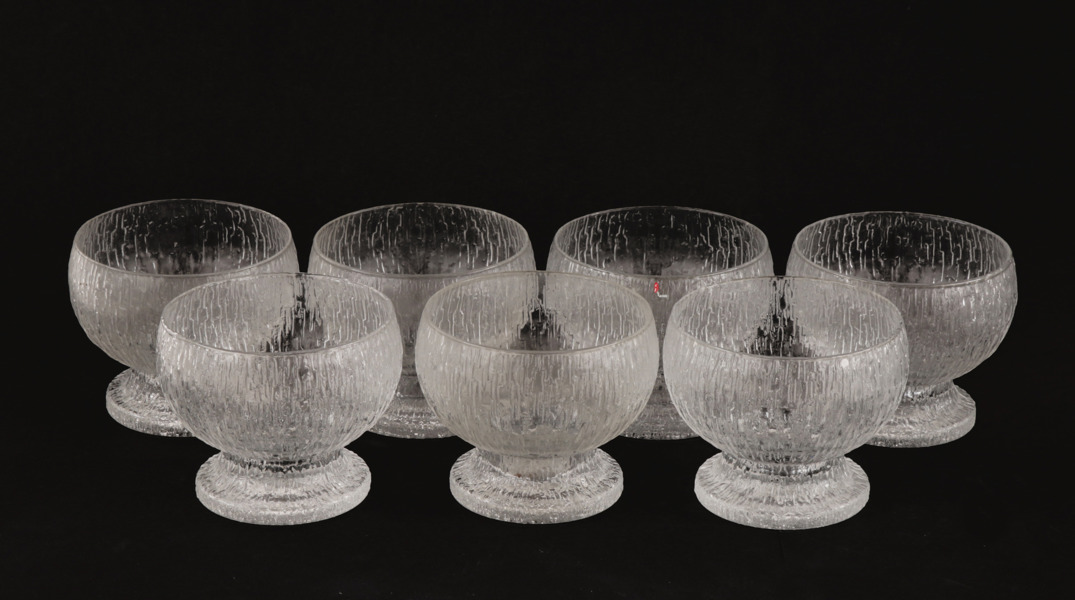 Dessertskålar 7st, "Ultima Thule", Iittala