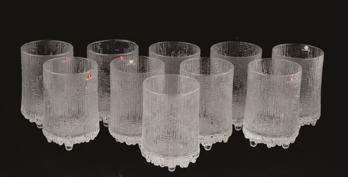 Ölglas 10st, "Ultima Thule", Iittala