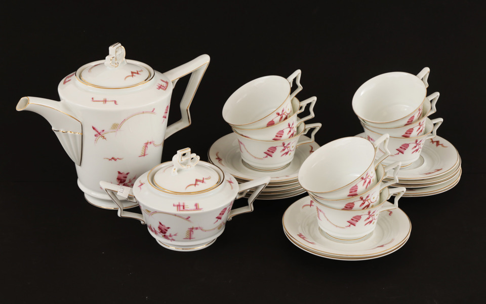 Kaffeservisdelar, "Tirana", Rosenthal