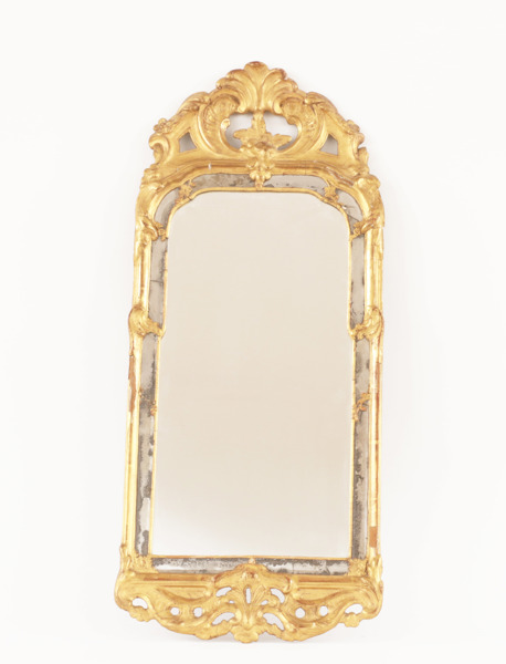 Spegel, Stockholmsarbete i rokoko, av Nils Meunier (mästare i Stockholm 1754-97)