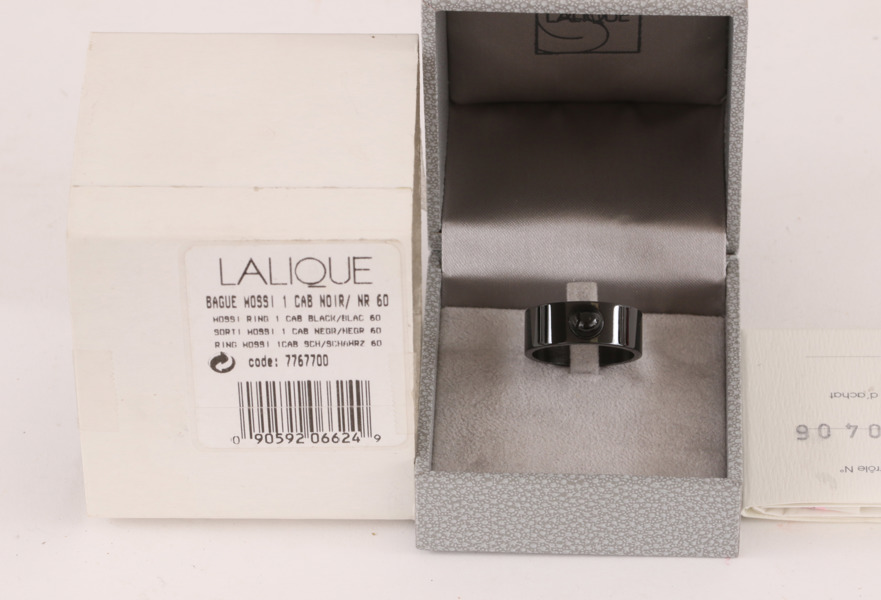 Ring, "Cabochon", sterlingsilver, Lalique