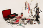 Parti bijouterier, bl.a. silver