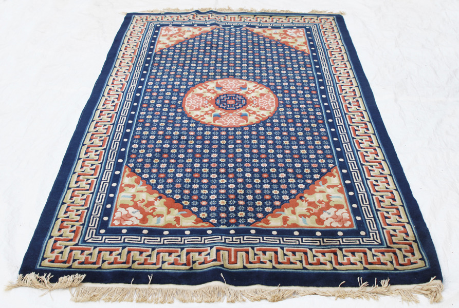 Handknuten matta, Kina