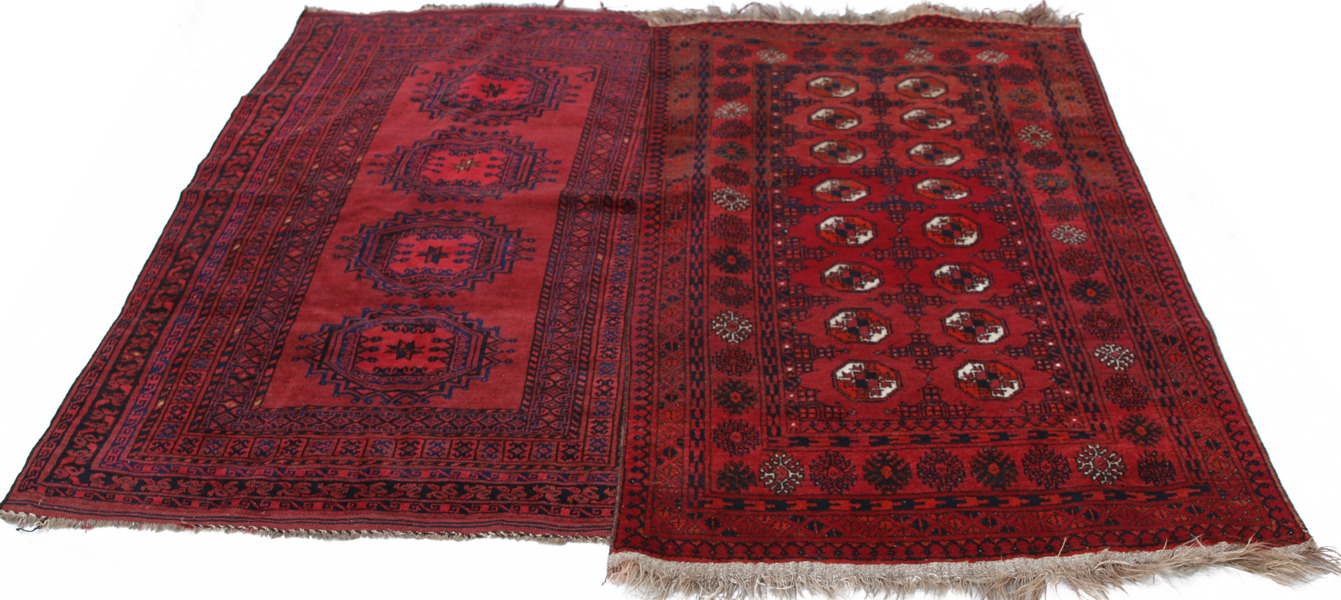 Handknutna mattor 2st, orientaliska