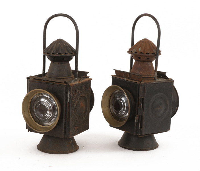 Tåglyktor 2st, 1900-talets början