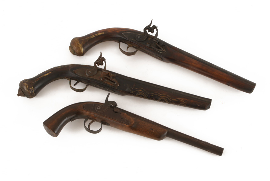 Dekorationspistoler 3st