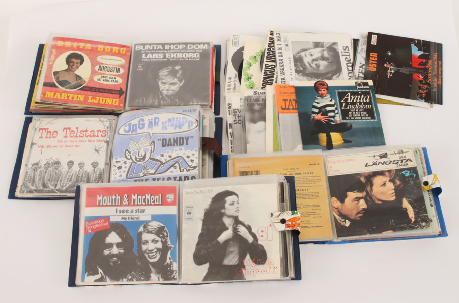 Parti EP-skivor och singlar