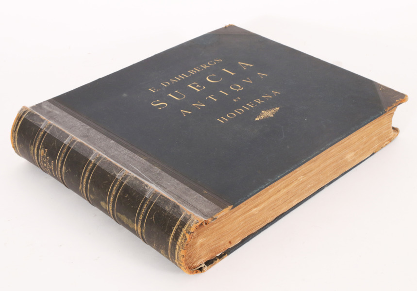 Bok, "Suecia Antiqua et Hodierna", tryckt 1856