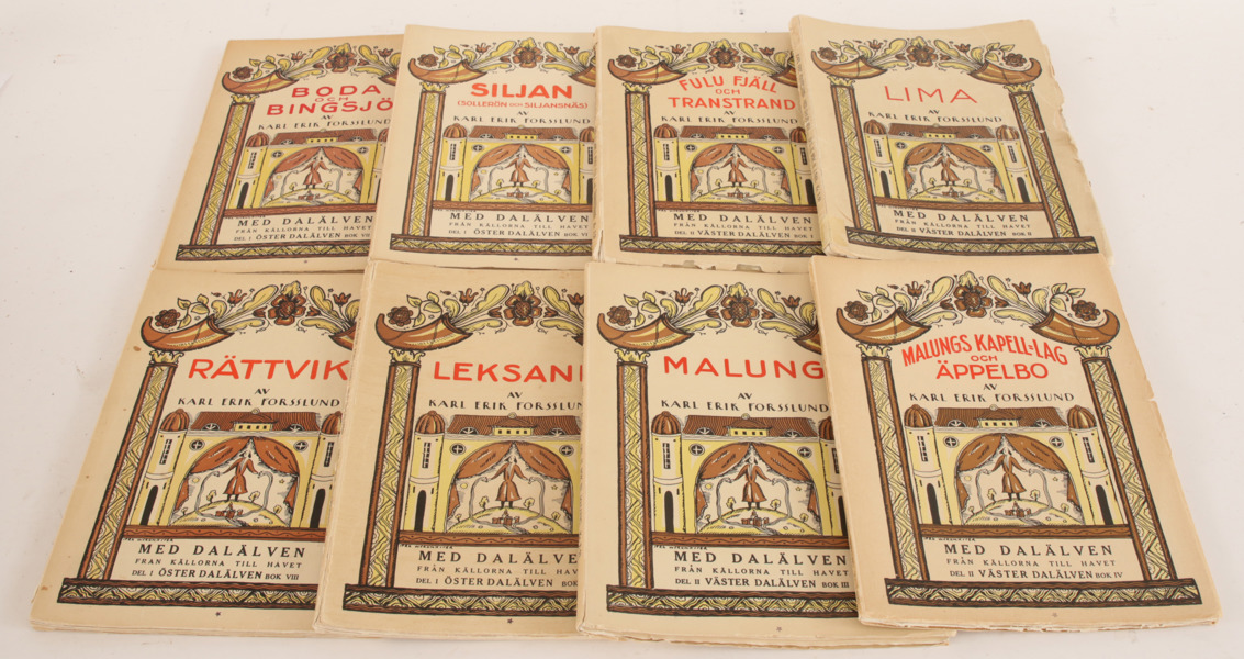 Häften 8st, "Från källorna till havet", Karl Erik Forslund