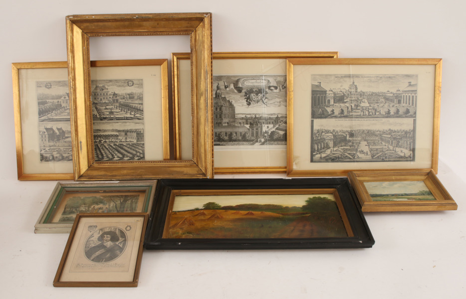 Parti konst och ramar