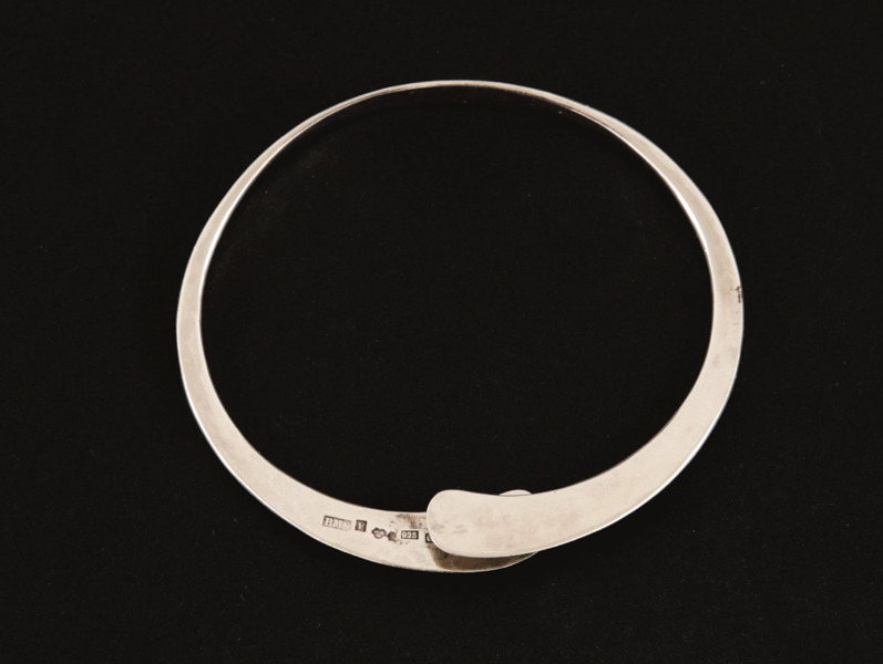 Armring i sterlingsilver, Birgitta Sanitate, 1981