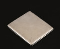 Cigarettetui i sterlingsilver, daterat 1931
