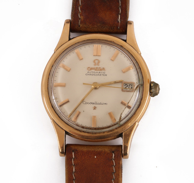 Herrarmbandsur, Omega, Constellation, 18k