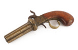 Fyrpipig slaglåspistol, 1800-tal