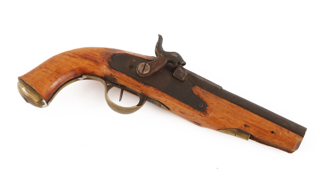 Slaglåspistol, 1800-tal