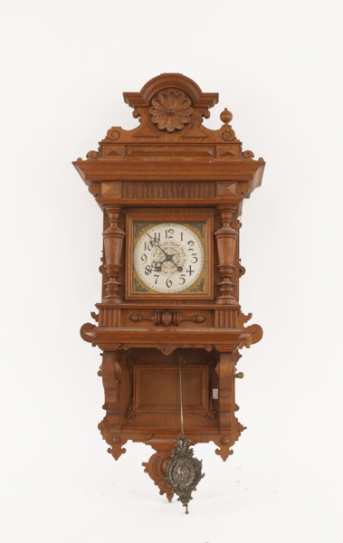 Pendelur. Lenzkirch, Tyskland, omkring år 1900