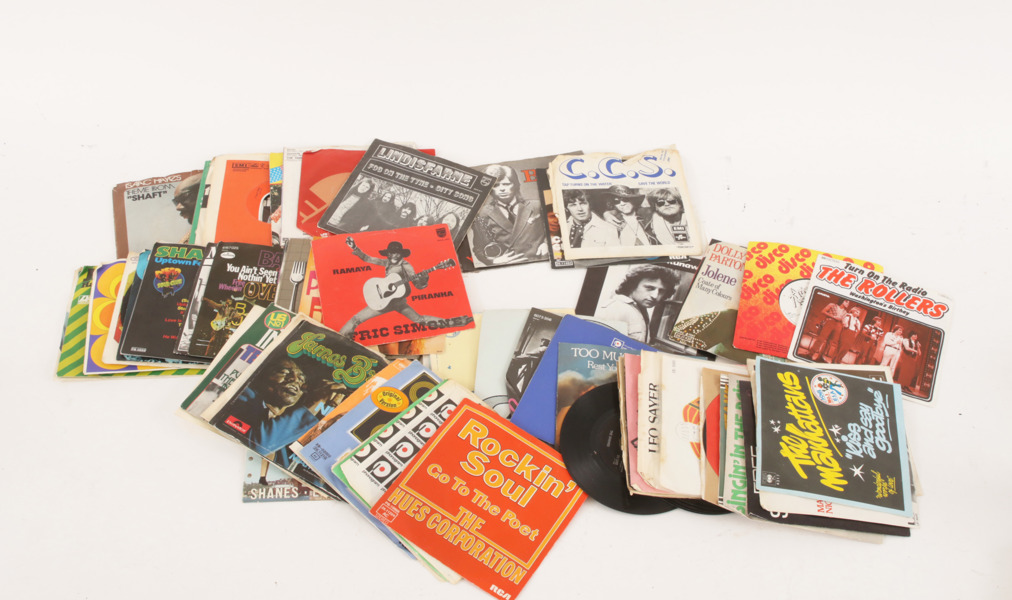 Parti EP-skivor och singlar