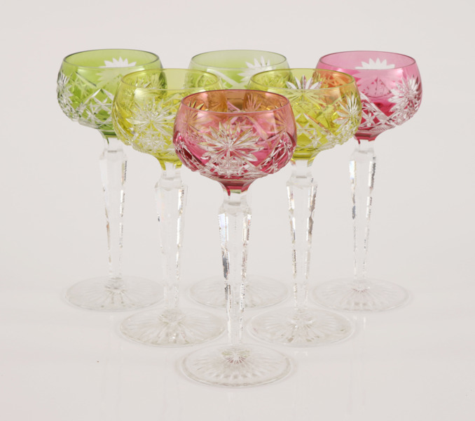 Vitvinsglas 6st, Val St. Lamberg, Belgien