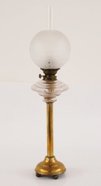 Bordsfotogenlampa, tidigt 1900-tal