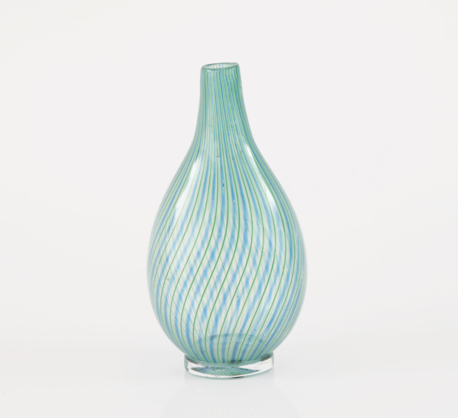 Vas, "Colora", Vicke Lindstrand för Kosta, daterad 1955