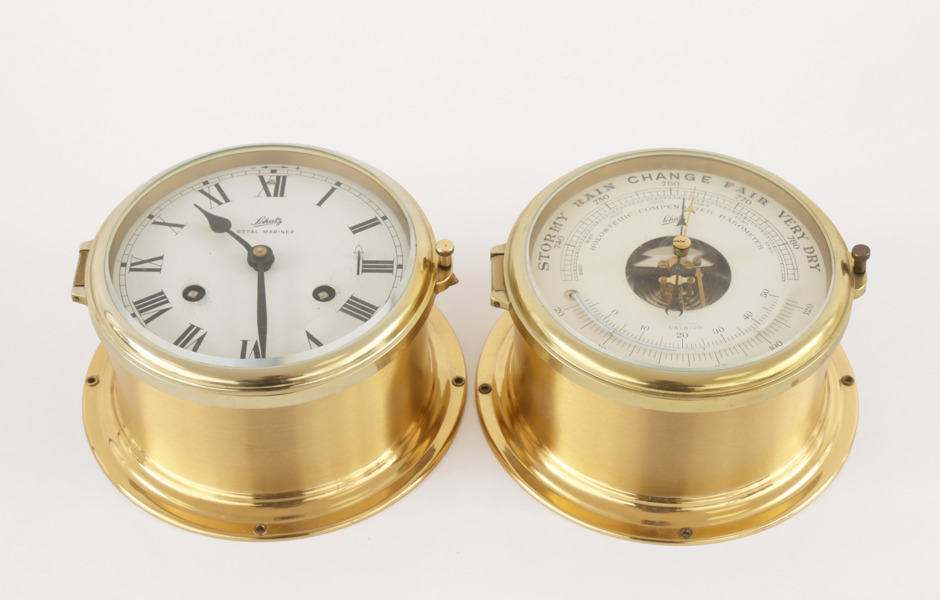 Barometer samt skeppsur, Schatz, Tyskland