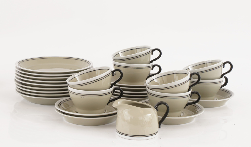 Servisdelar, "Nocturne", Jackie Lynd för Rörstrand