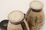 Vaser ett par, Japan, Satsuma, 18/1900-tal