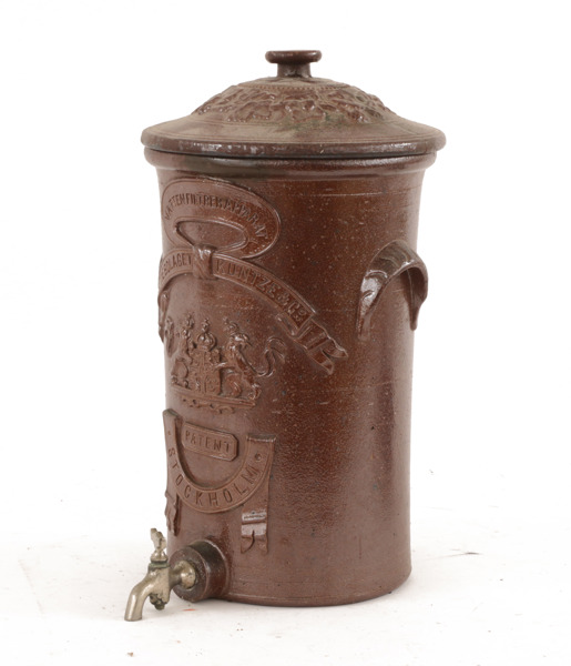 Vattenfiltreringsapparat, Aktiebolaget Kuntze & co., Stockholm, 1800-tal