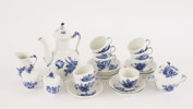 Servisdelar, "Blå blomster", Royal Copenhagen, Danmark