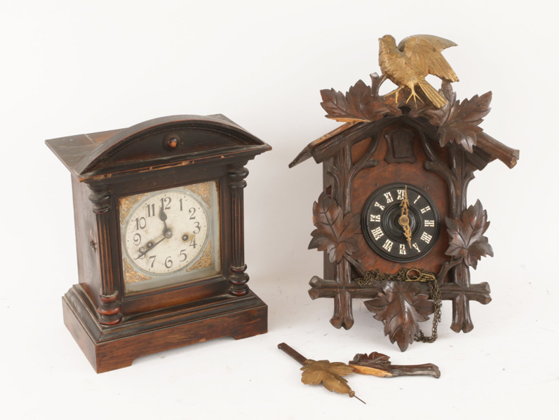 Klockor 2 delar, 18/1900-tal