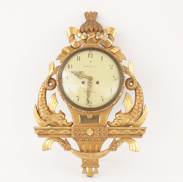 Pendelur, empirestil, Emil Levin, Stockholm, 1900-tal