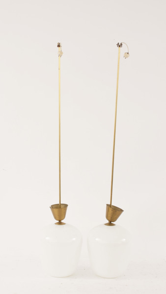 Taklampor ett par, 1940-tal