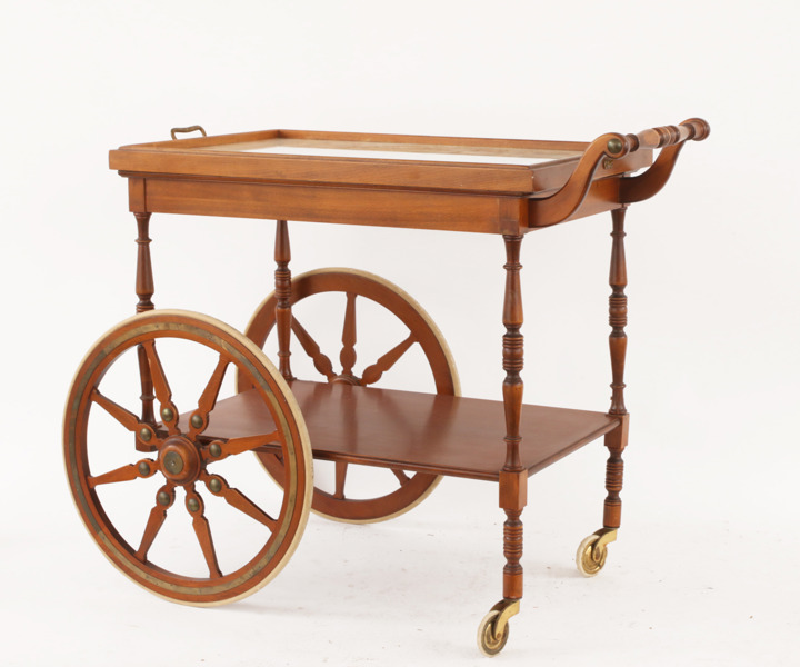 Serveringsvagn, 1900-talets slut