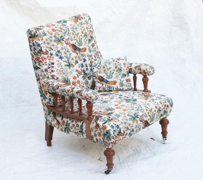 Fåtölj, 1800-talets slut