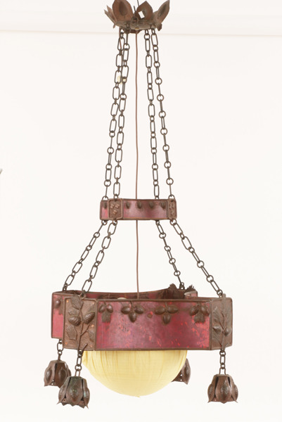 Taklampa, jugend, 1900-talets början