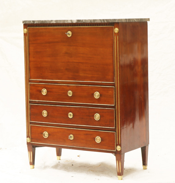 Sekretär, sengustaviansk, omkring år 1800