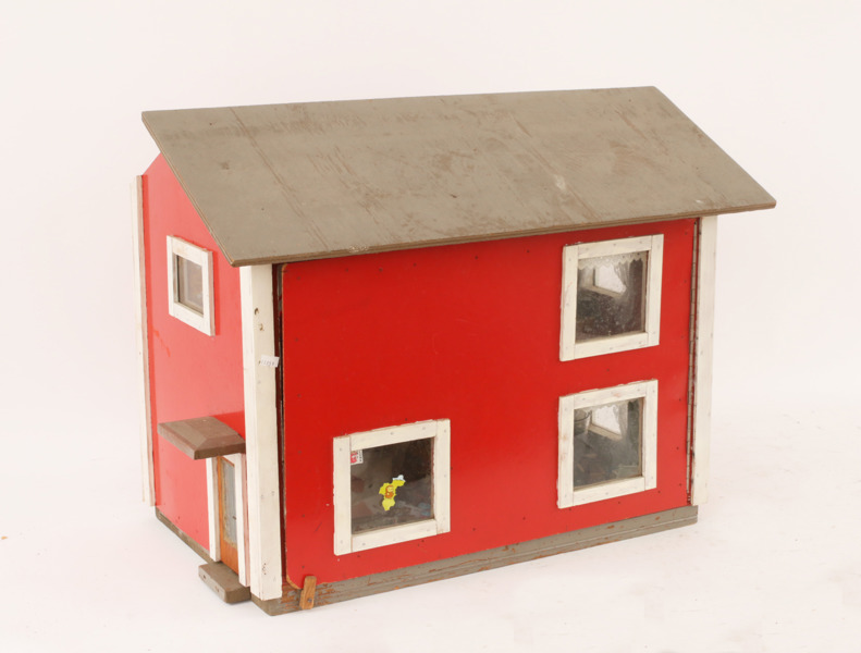 Dockskåp med inredning