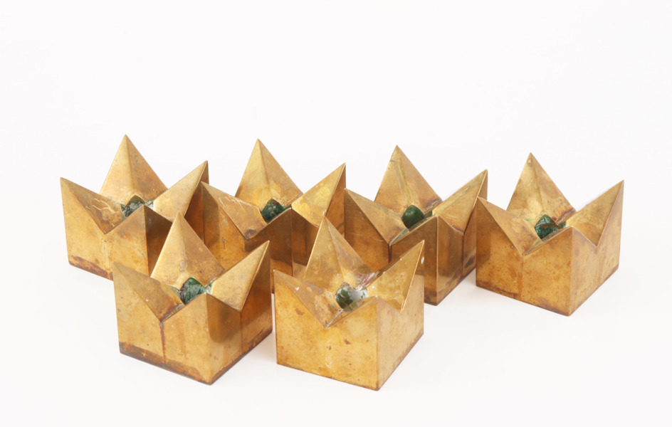 Ljusstakar 6st, "Kronan", Pierre Forsell för Skultuna