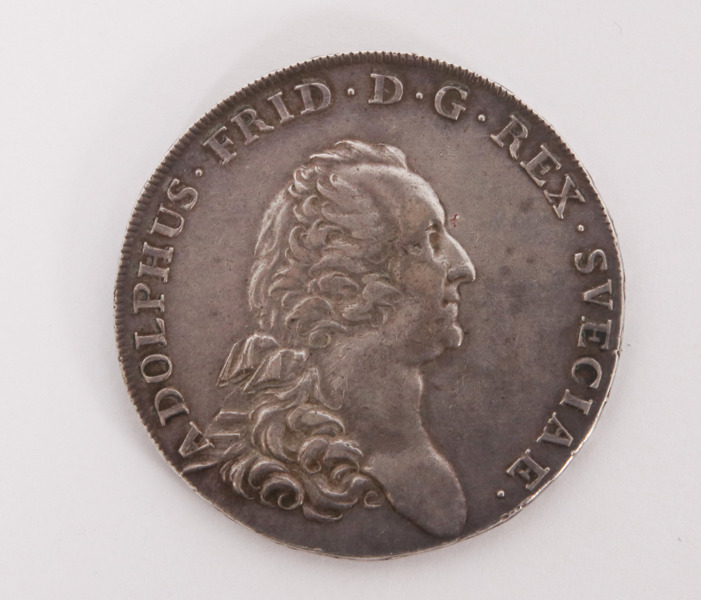 Silvermynt, Adolf Fredrik, 3 daler, 1770