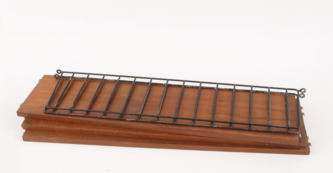 Vägghylla, 1950/60-tal