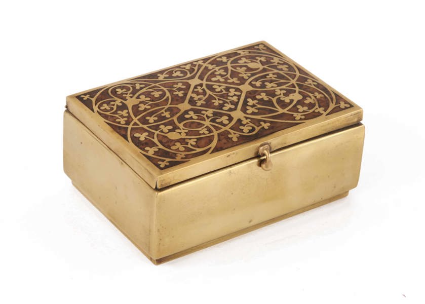 Dosa med lock, Erhard & Sohne, Tyskland,1900-talets första hälft