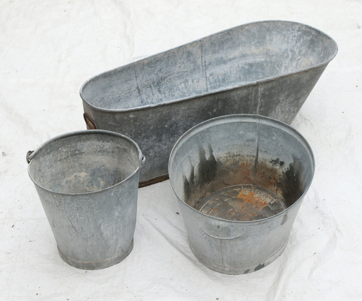 Zink 3 delar, 1900-talets första hälft