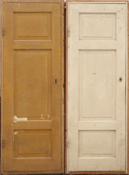 Dörrar med karm ett par, 18/1900-tal