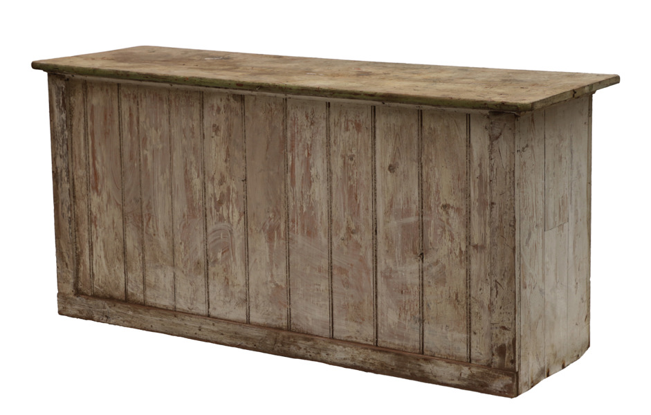 Spontad bänk, omkring år 1900