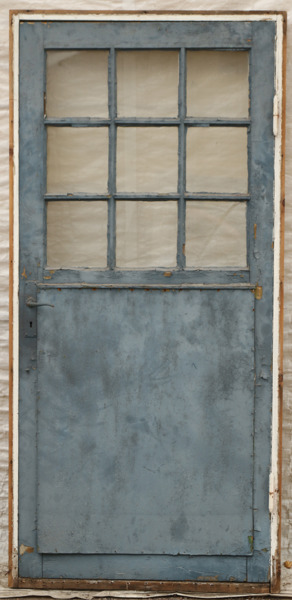 Dörr med karm, 18/1900-tal