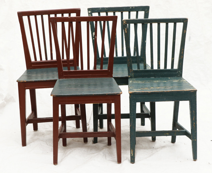 Stolar 4st, Leksandsmodell, 18/1900-tal