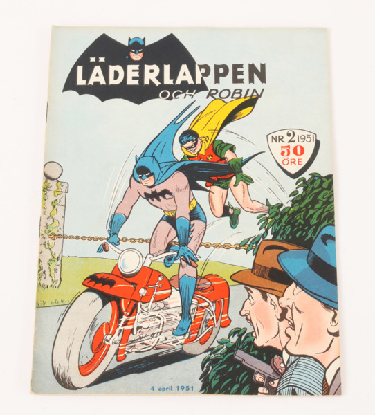 Serietidning, "Läderlappen och Robin", nr.2, 1951