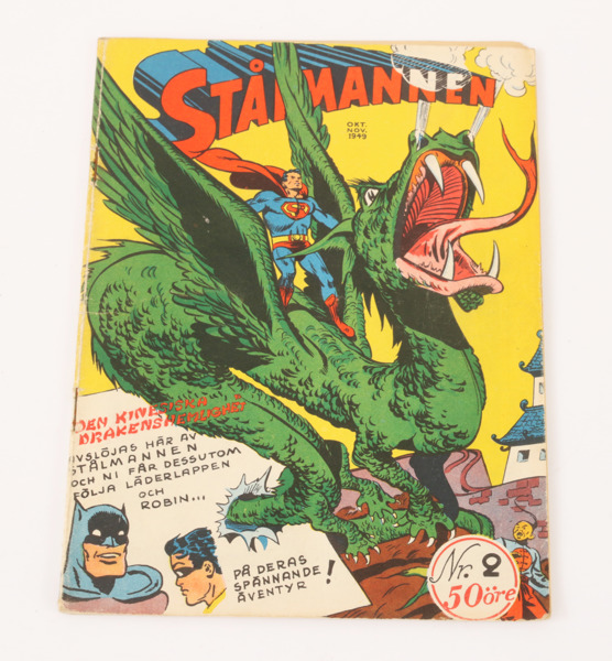 Serietidning, "Stålmannen", nr.2, 1949