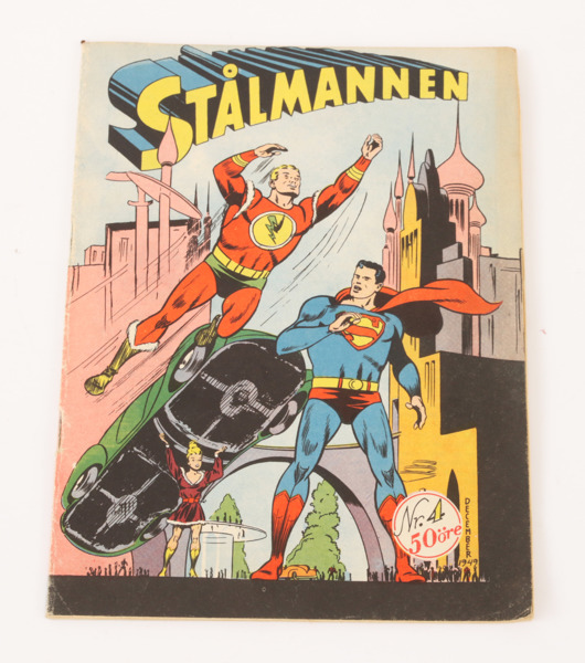 Serietidning, "Stålmannen", nr.4, 1949