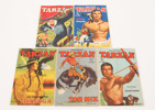 Serietidningar 5st, "Tarzan", 1951
